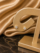 Brinco Estrela Delicada – Semijoia Banhada a Ouro 18K