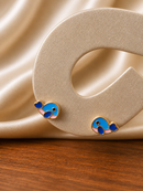 Brinco Baleinha Encantada Folheado a Ouro 18K