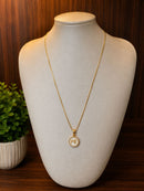 Colar Fé Dourado Folheado a Ouro 18K