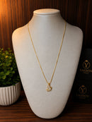 Colar Espírito Santo Dourado Folheado a Ouro 18K