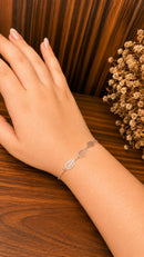 Pulseira Little Nature Folheado a Prata 925