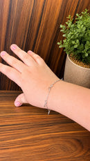 Pulseira Pequenas Estrelas Folheado a Prata 925