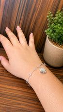 Pulseira Coração Lumini Folheado a Ouro 18K
