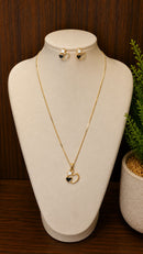Conjunto Amor Celeste Folheado a Ouro 18K