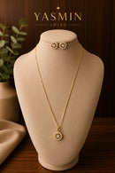 Conjunto Ouro Imperial Folheado a Ouro 18K