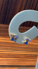 Brinco Personagem Encantado Folheado a Ouro 18K