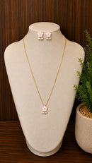 Conjunto Jardim Encantado Folheado a Ouro 18K